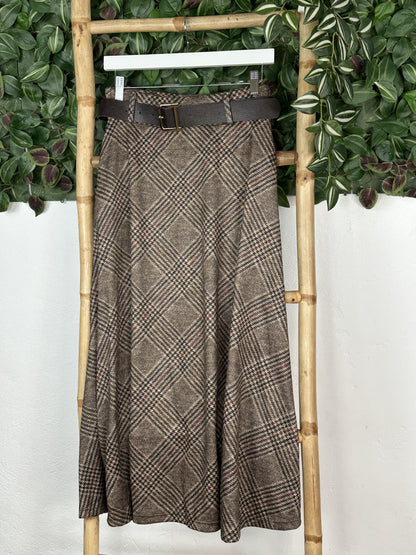 FALDA EVASÉ CUADROS