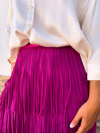 FRINGE SKIRT