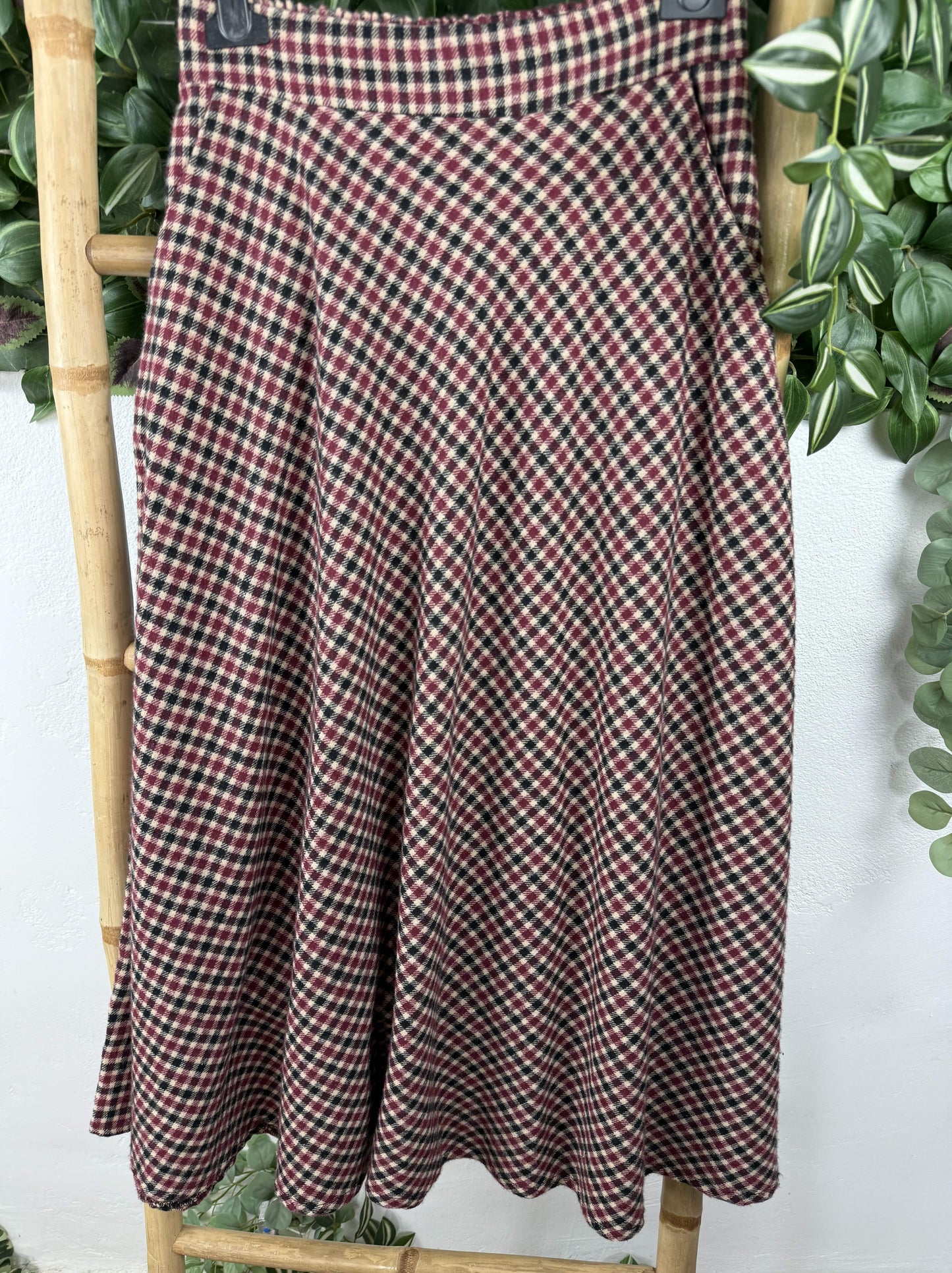 FALDA CUADROS BOLSILLO