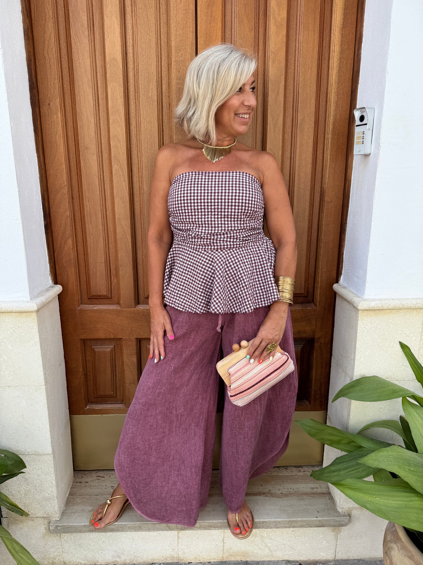 TOP VICHY VOLANTE