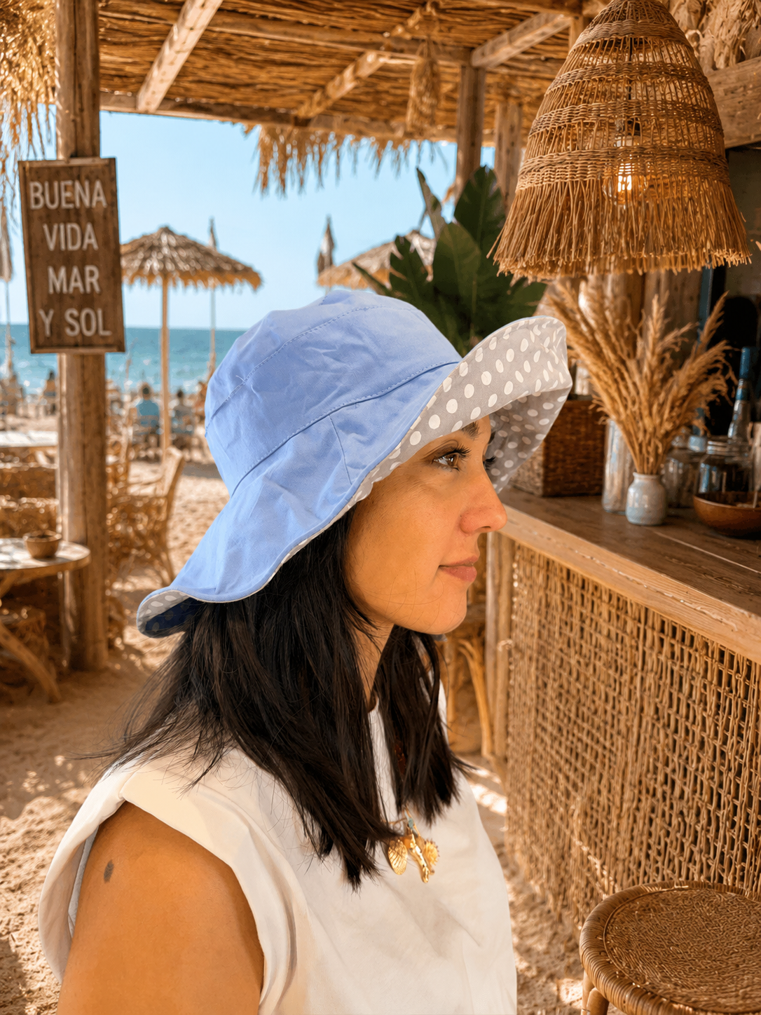 GORRO PESCADOR REVERSIBLE