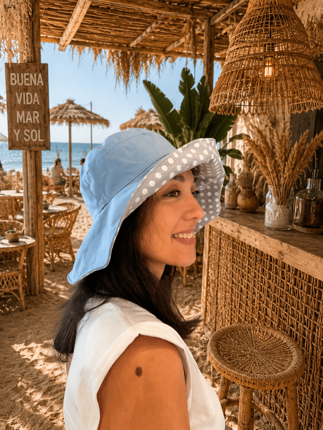 GORRO PESCADOR REVERSIBLE