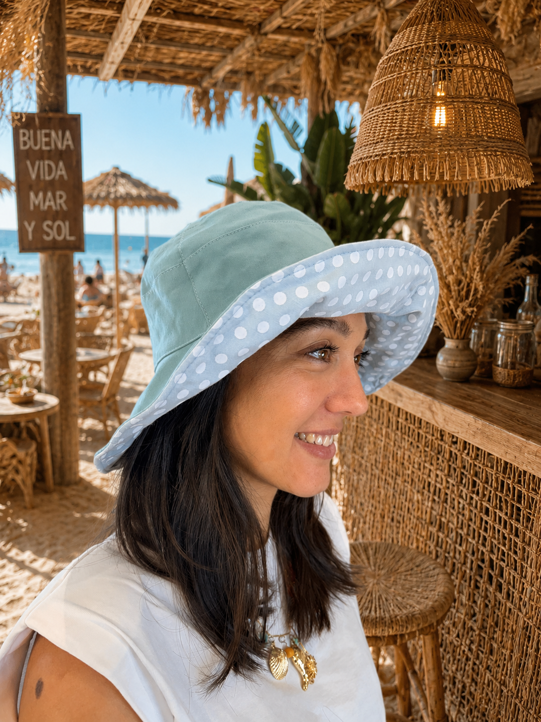 GORRO PESCADOR REVERSIBLE