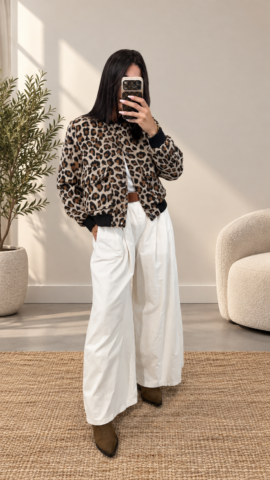 BOMBER INVIERNO LEOPARDO