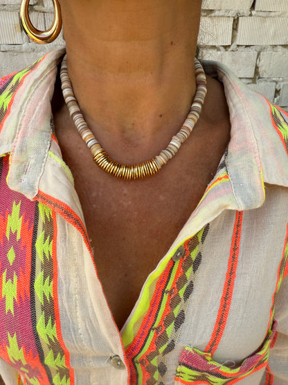 COLLAR ABALORIOS PLANOS