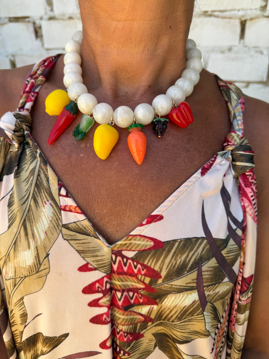 COLLAR BOLAS FRUTA