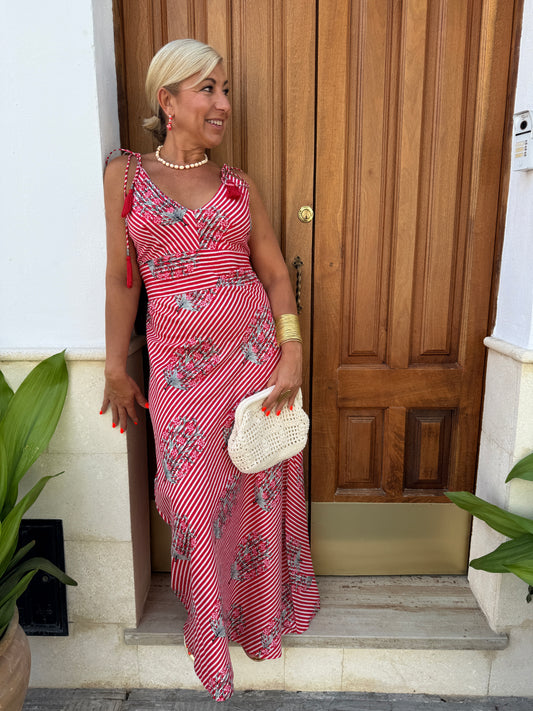 VESTIDO INDIO BORLA