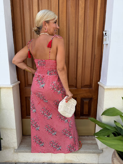 VESTIDO INDIO BORLA