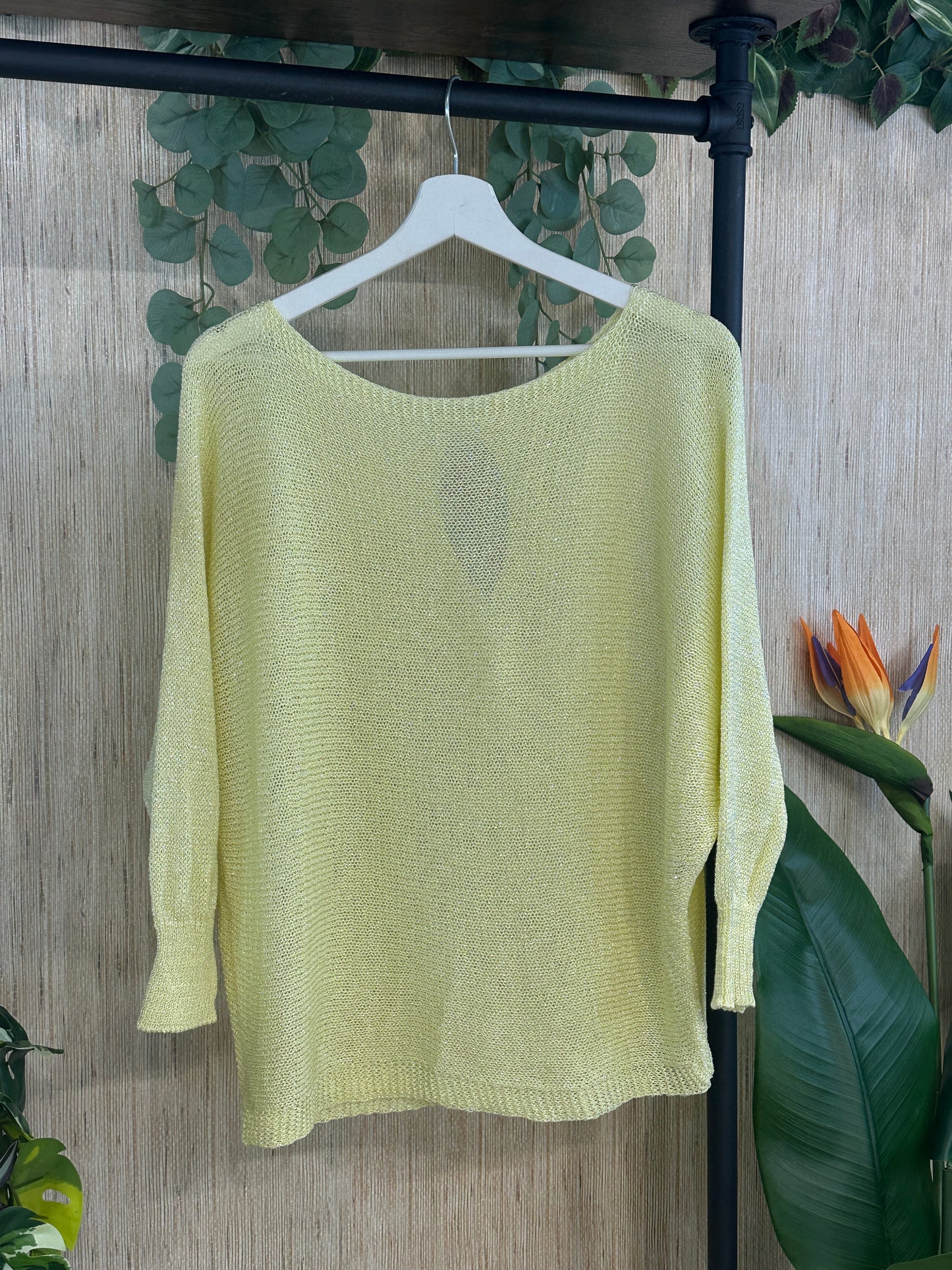JERSEY BRILLO APERTURA ESPALDA
