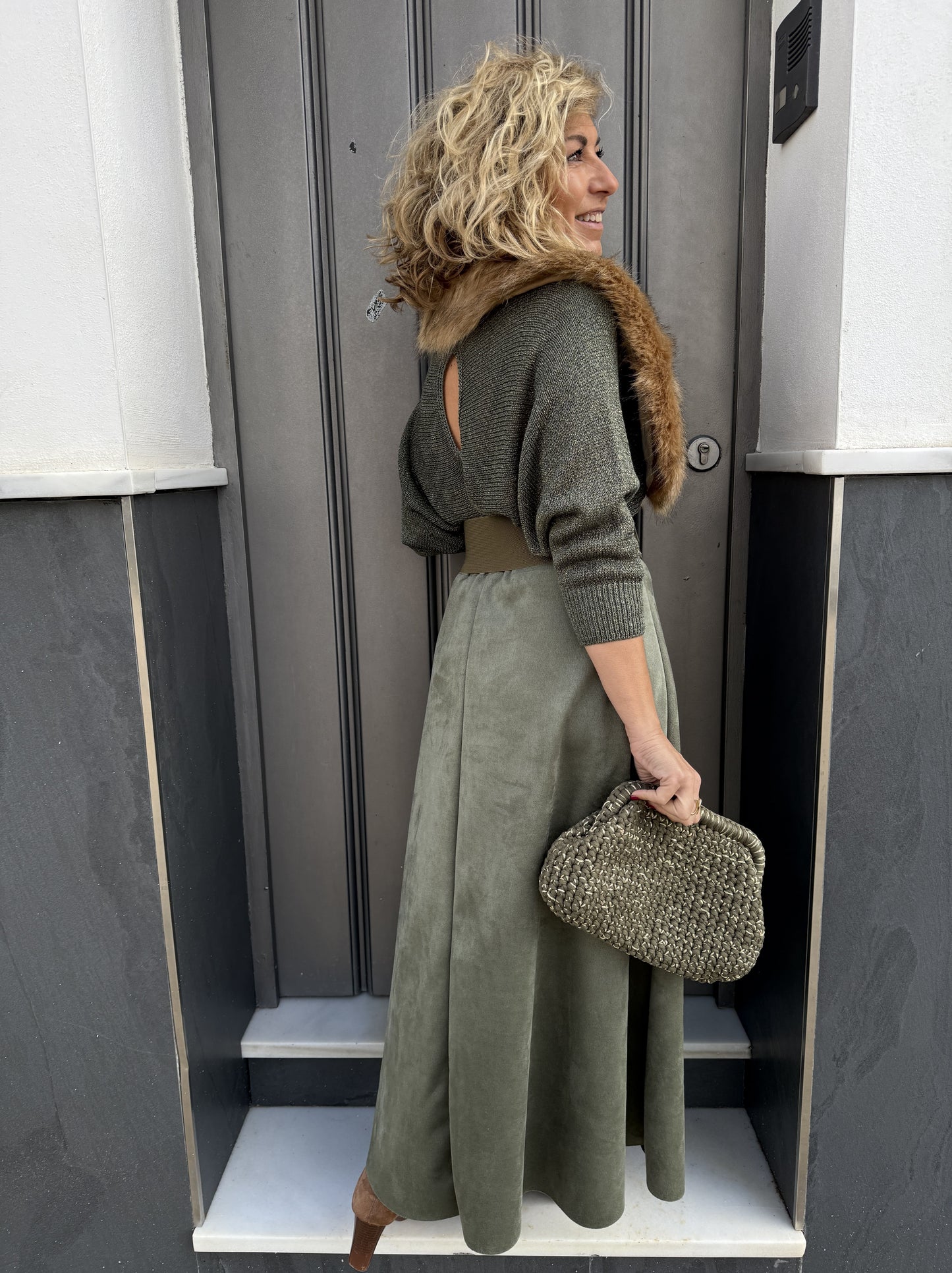 JERSEY BRILLO APERTURA ESPALDA