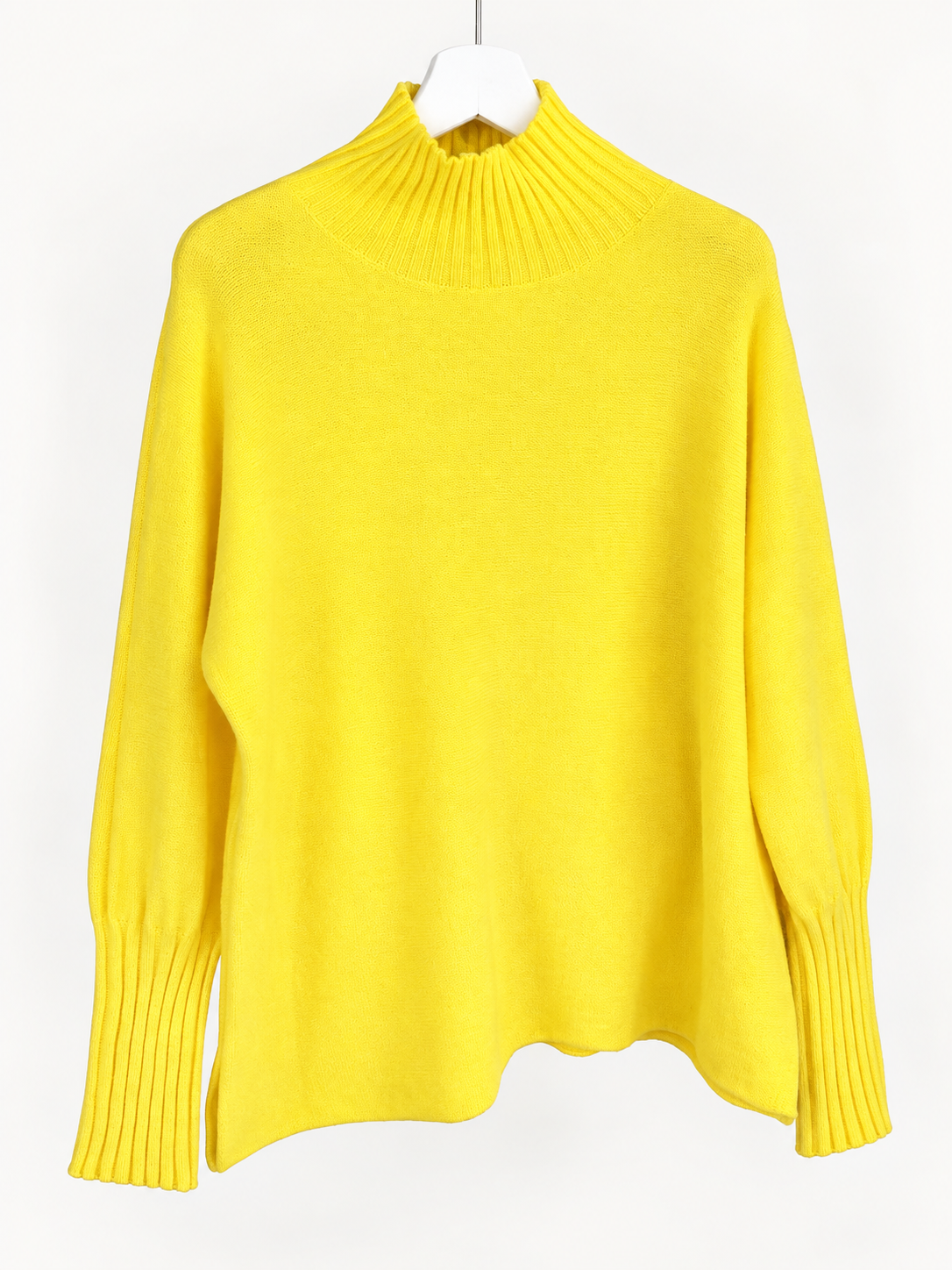CAMISOLA DE MALHA DE gola alta
