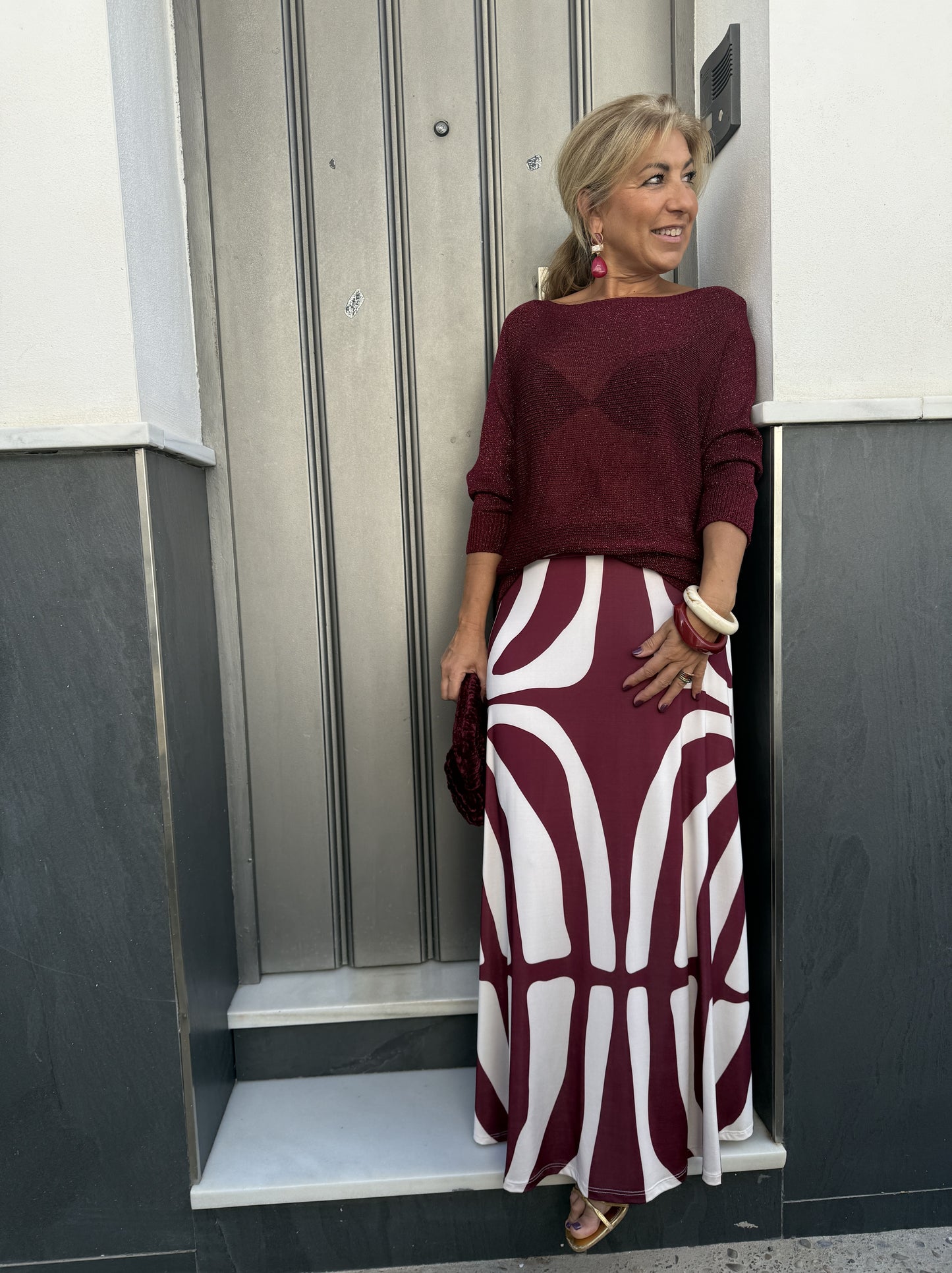 JERSEY BRILLO APERTURA ESPALDA