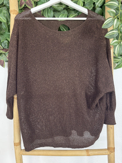 JERSEY BRILLO APERTURA ESPALDA