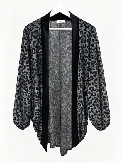 KIMONO TERCIOPELO ESTAMPADO