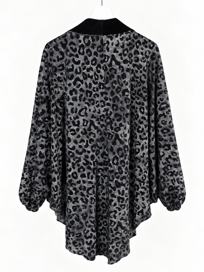 KIMONO TERCIOPELO ESTAMPADO