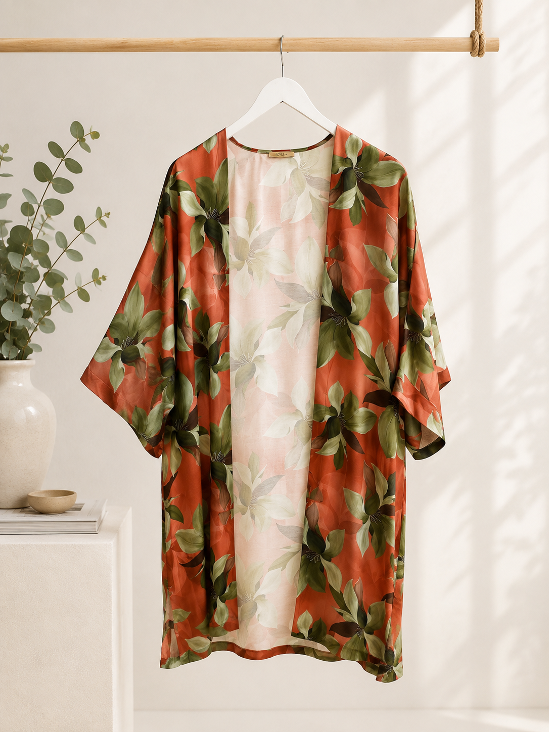 KIMONO MAXI ESTAMPADO