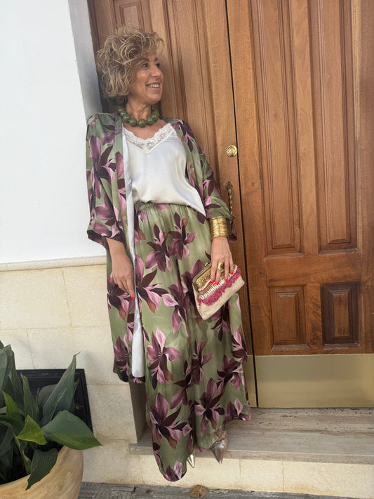 KIMONO MAXI ESTAMPADO