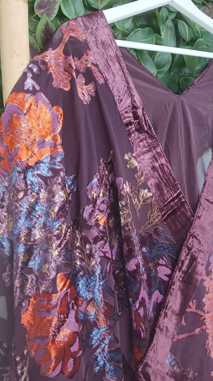 KIMONO TERCIOPELO TRANSPARENCIAS