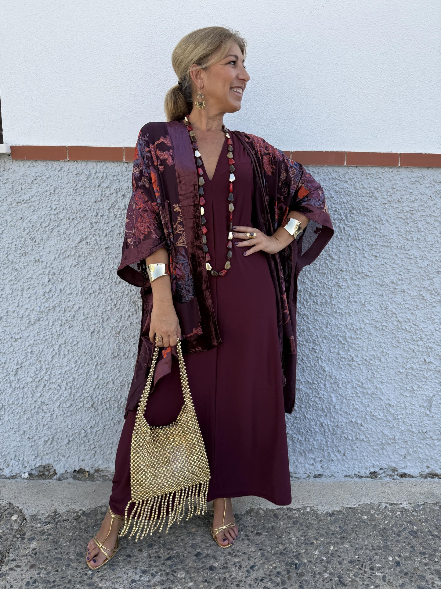 KIMONO TERCIOPELO TRANSPARENCIAS