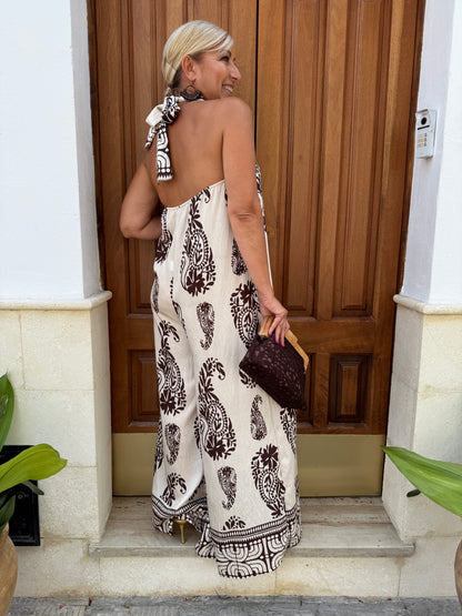 MONO HALTER BICOLOR