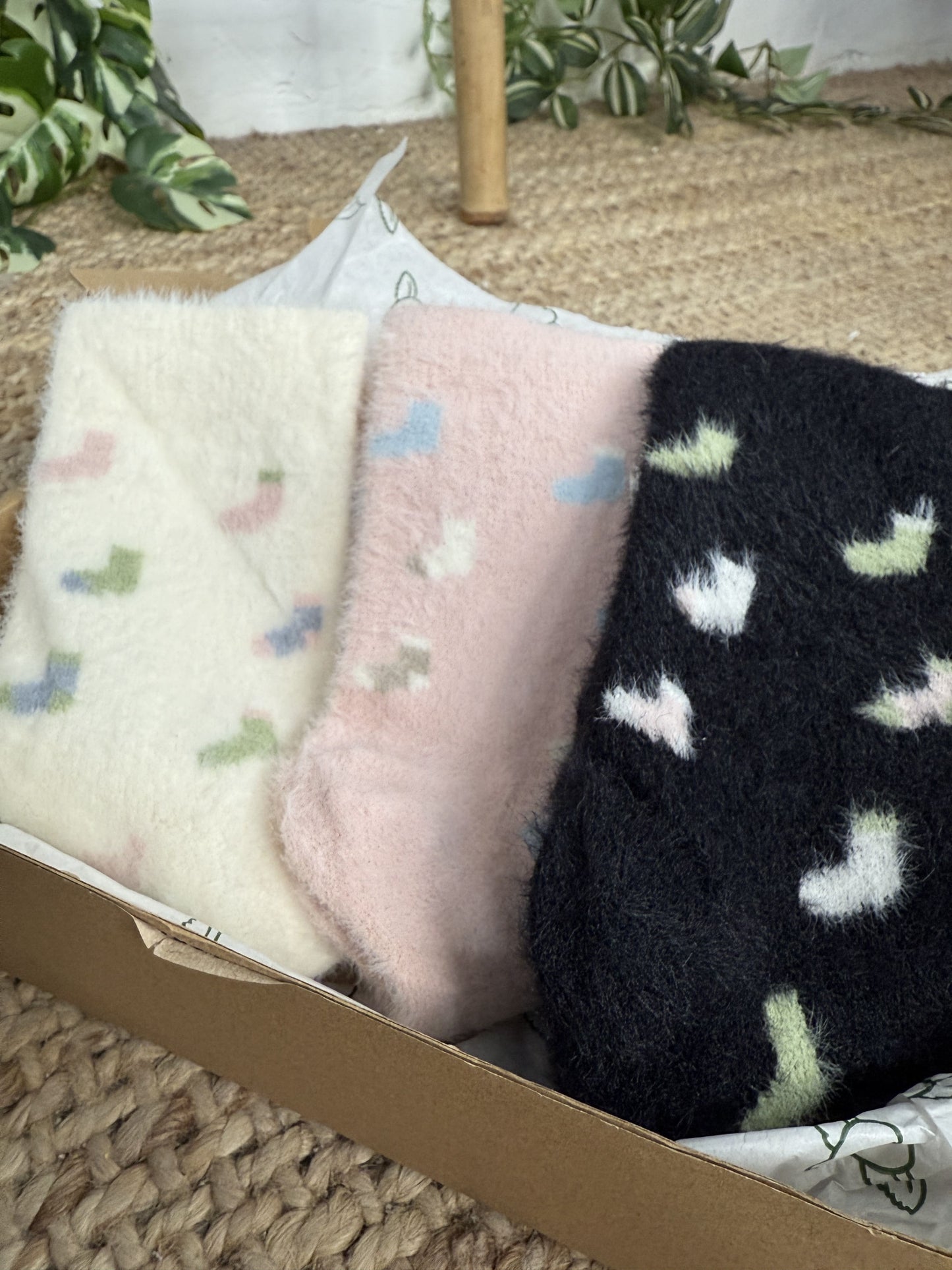 PACK 3 CALCETINES PELO