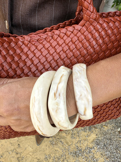 PACK 3 PULSERAS RESINA