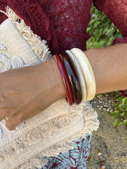 PACK 4 PULSERAS RESINA