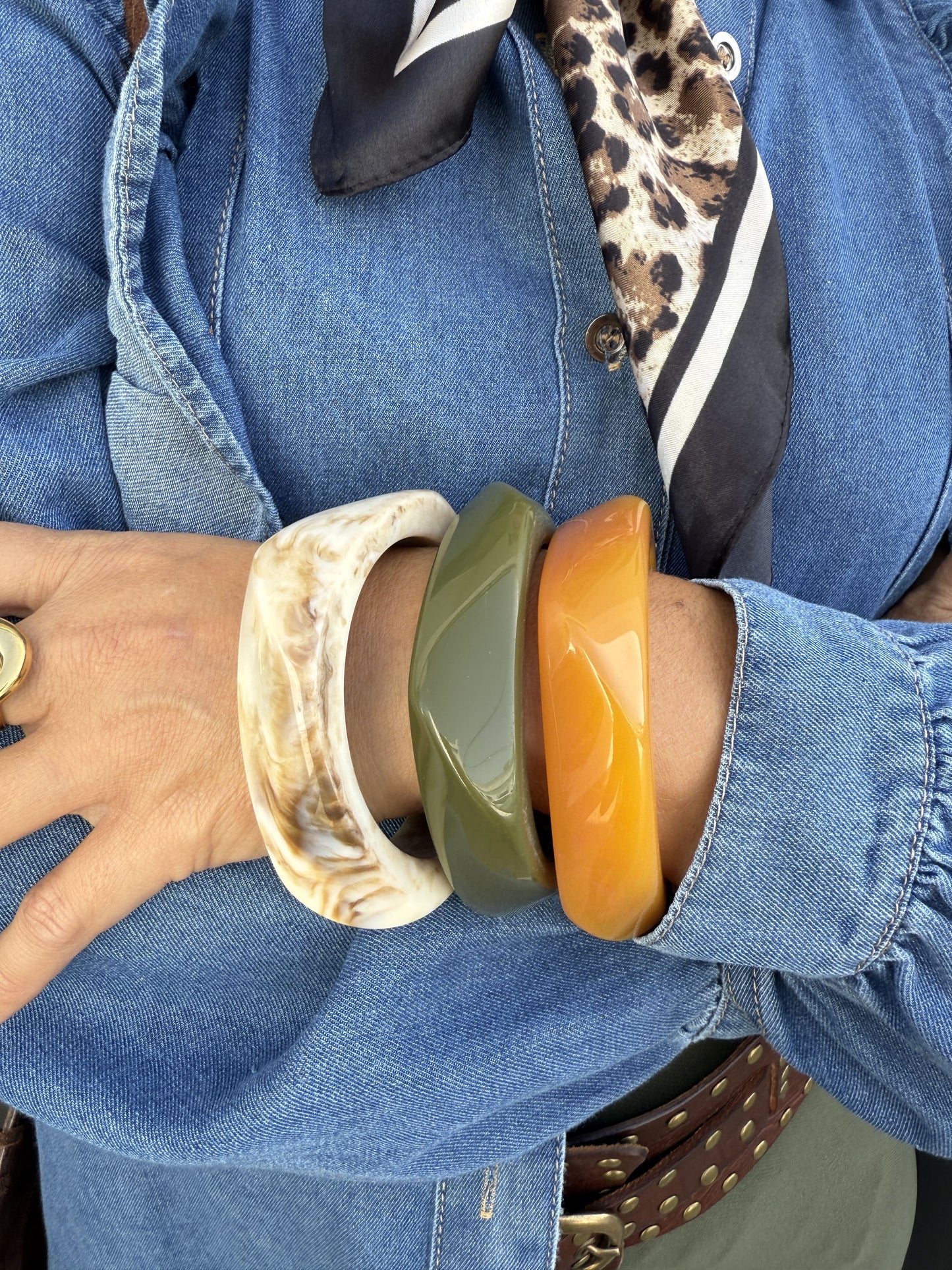 PACK PULSERAS RESINA ESPIRAL