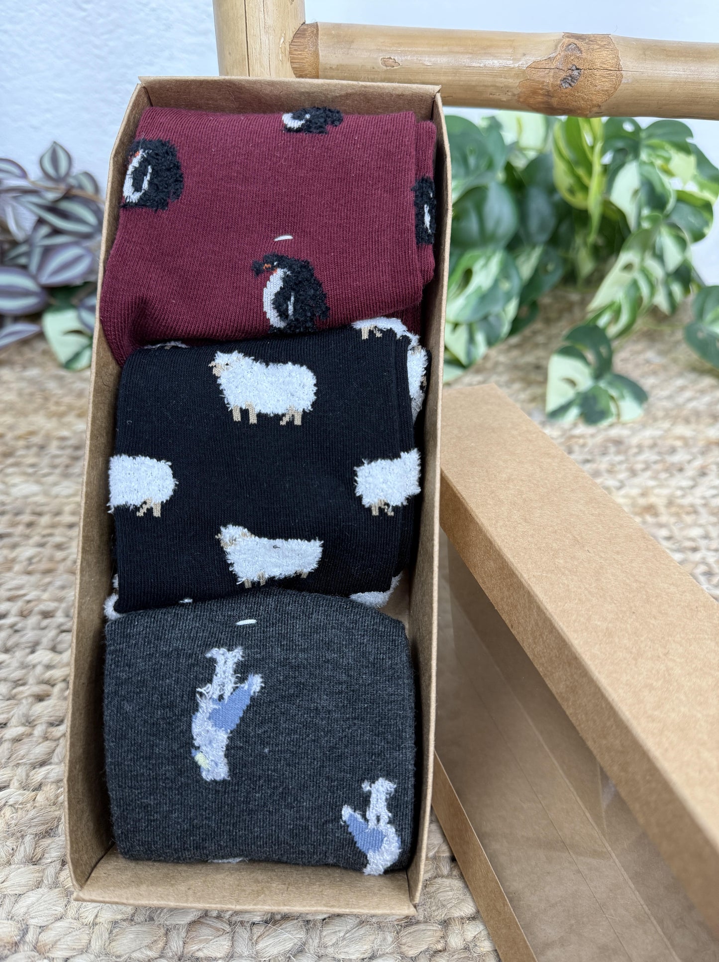 PACK 3 CALCETINES ANIMALES