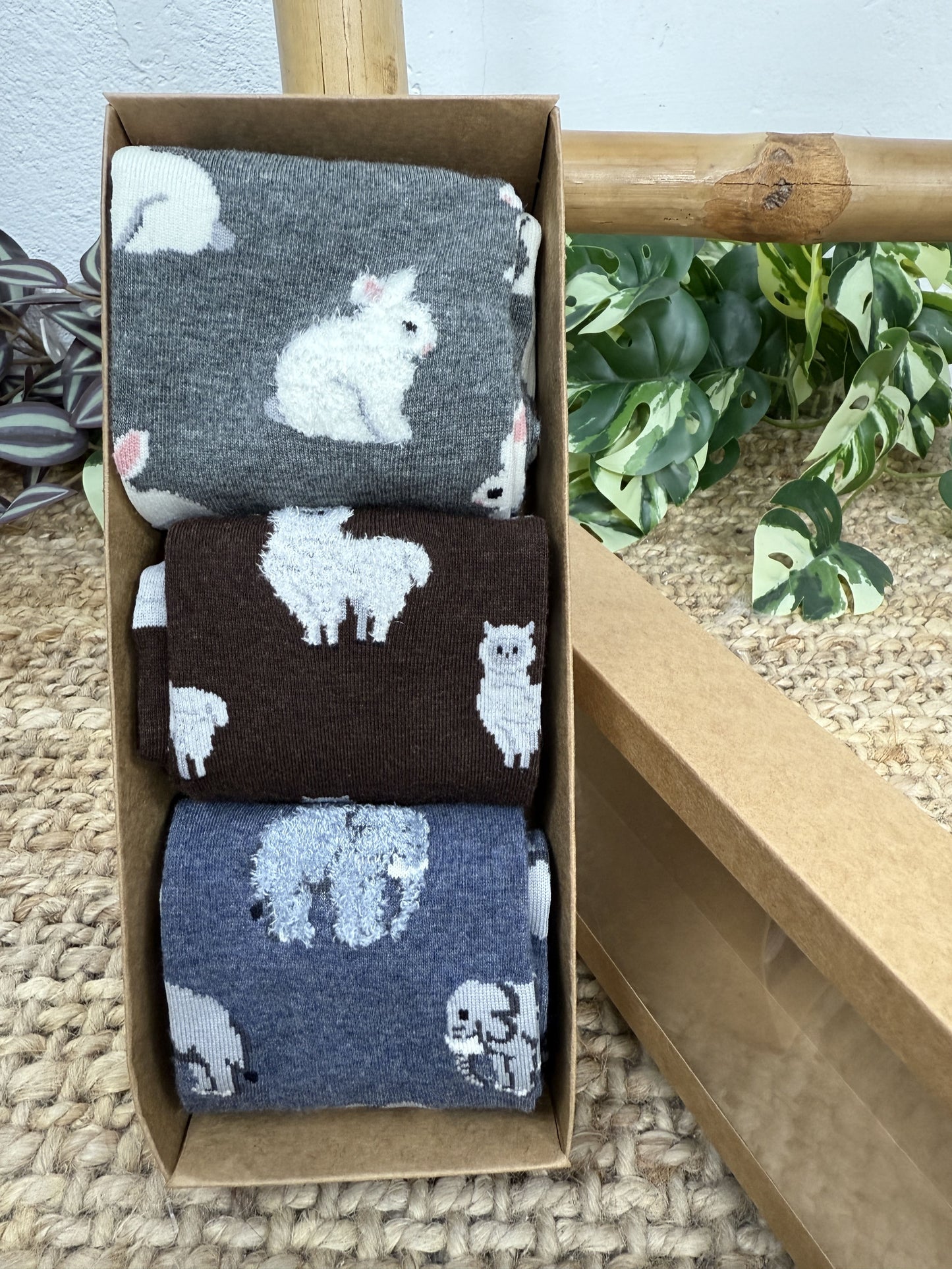 PACK 3 CALCETINES ANIMALES