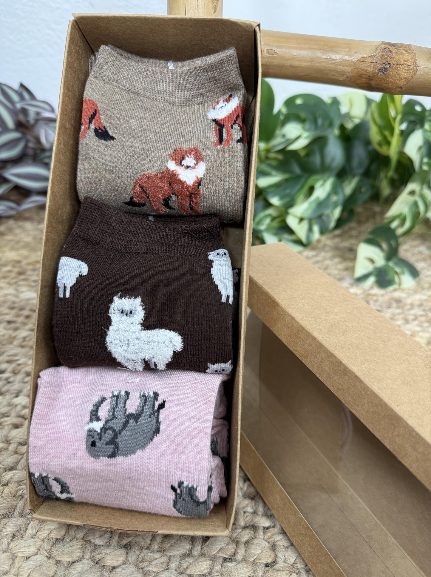 PACK 3 CALCETINES ANIMALES