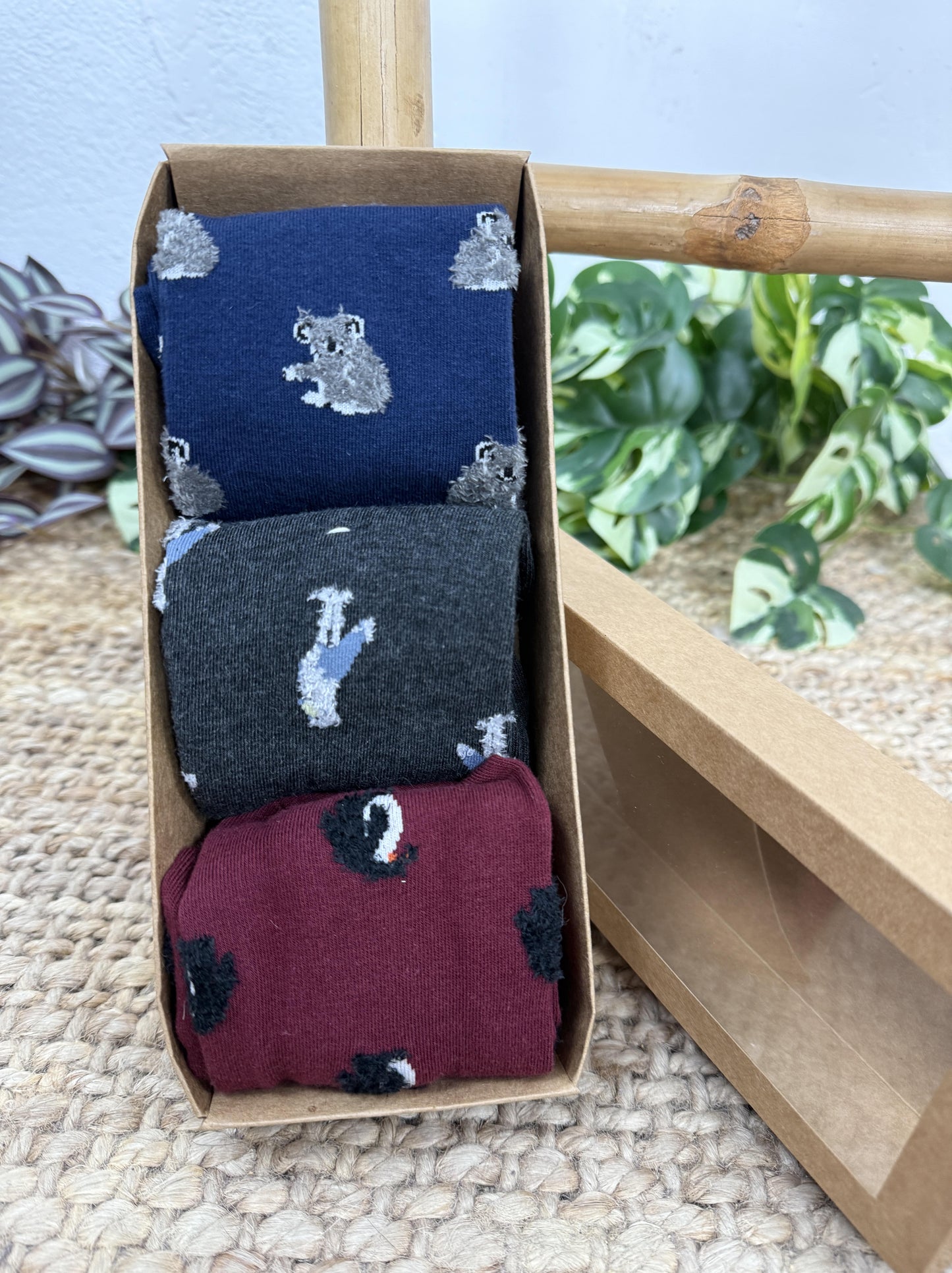 PACK 3 CALCETINES ANIMALES