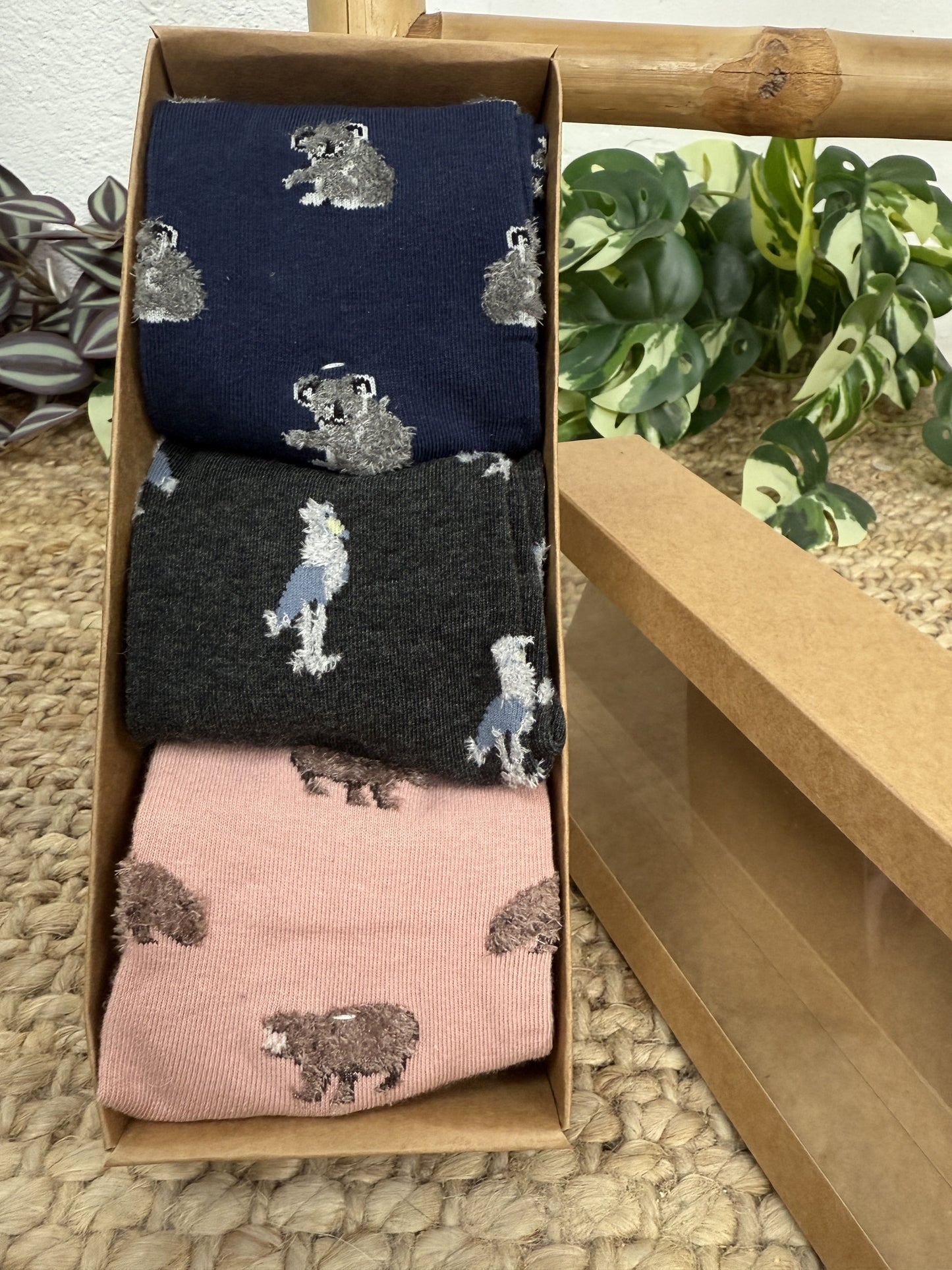 PACK 3 CALCETINES ANIMALES