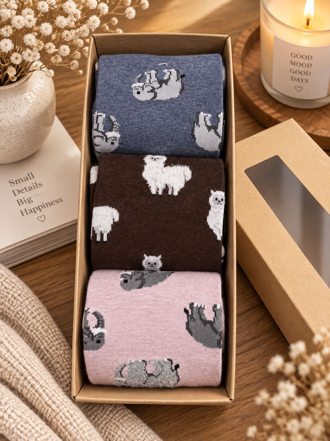 PACK 3 CALCETINES ANIMALES