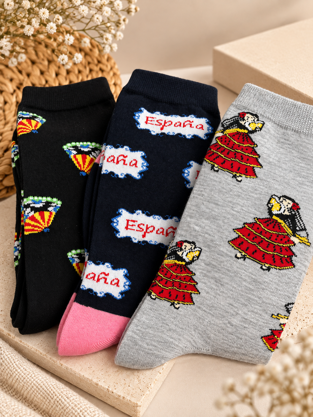 PACK 3 CALCETINES ESTAMPADO