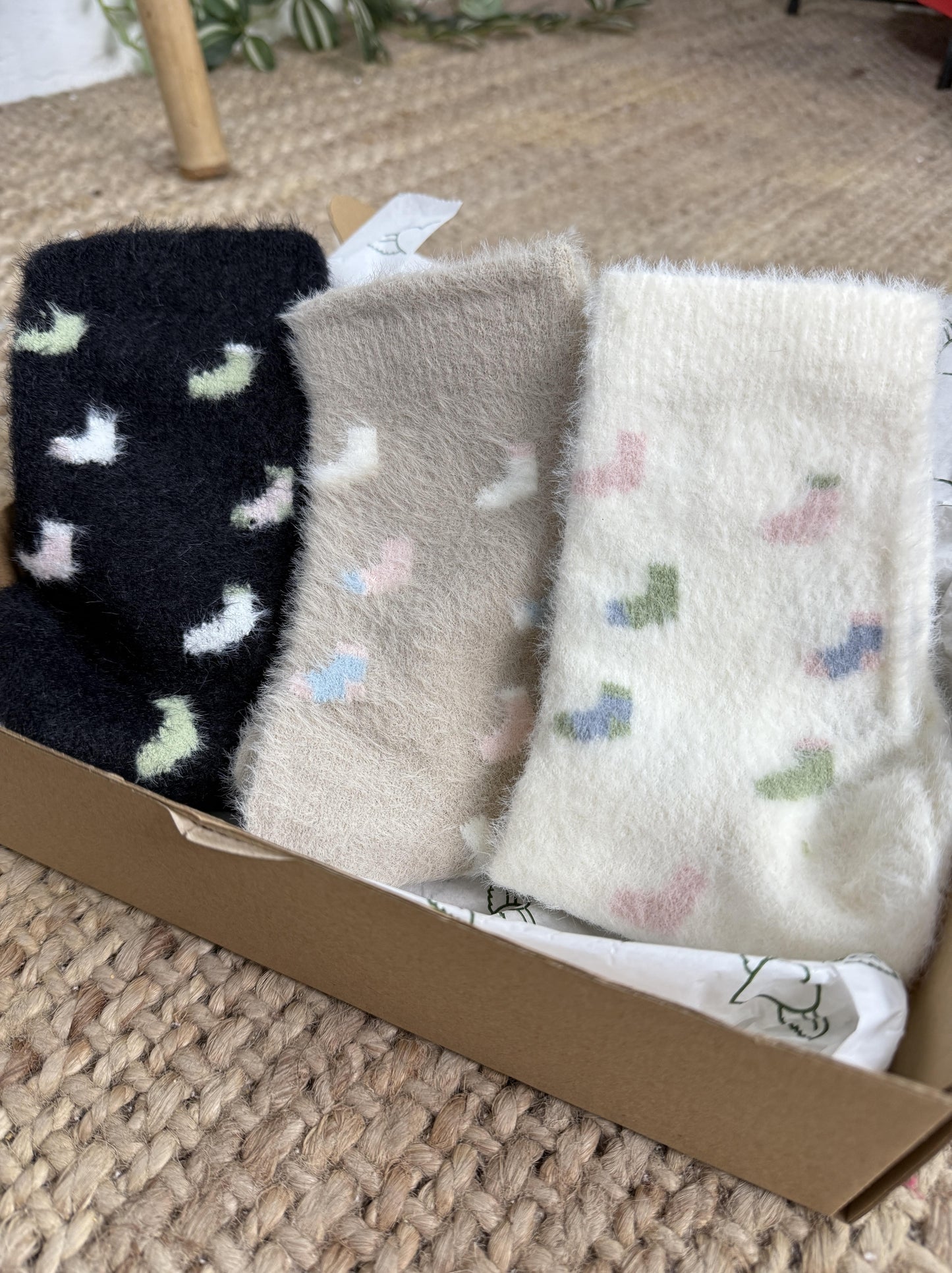 PACK 3 CALCETINES PELO