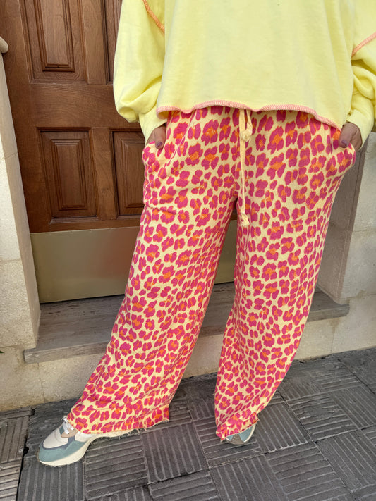 PANTALÓN ANIMAL PRINT FLUOR