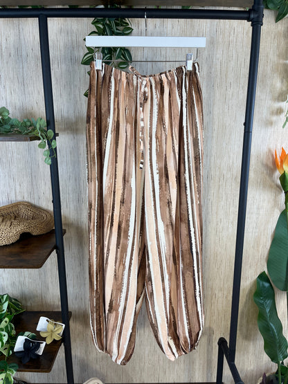 PANTALÓN BOMBACHO RAYAS