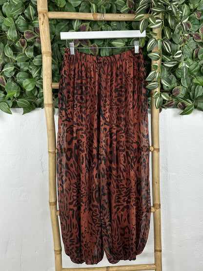 PANTALÓN BOMBACHO TRANSPARENCIA