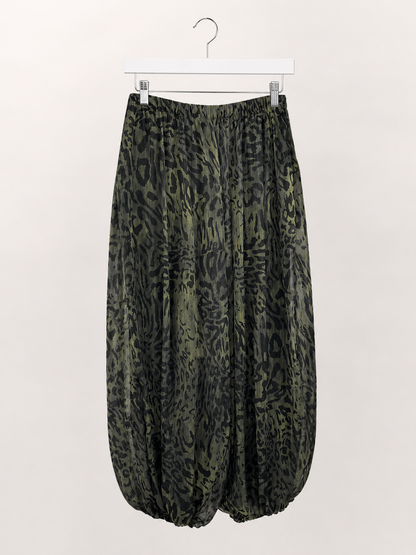 PANTALÓN BOMBACHO TRANSPARENCIA
