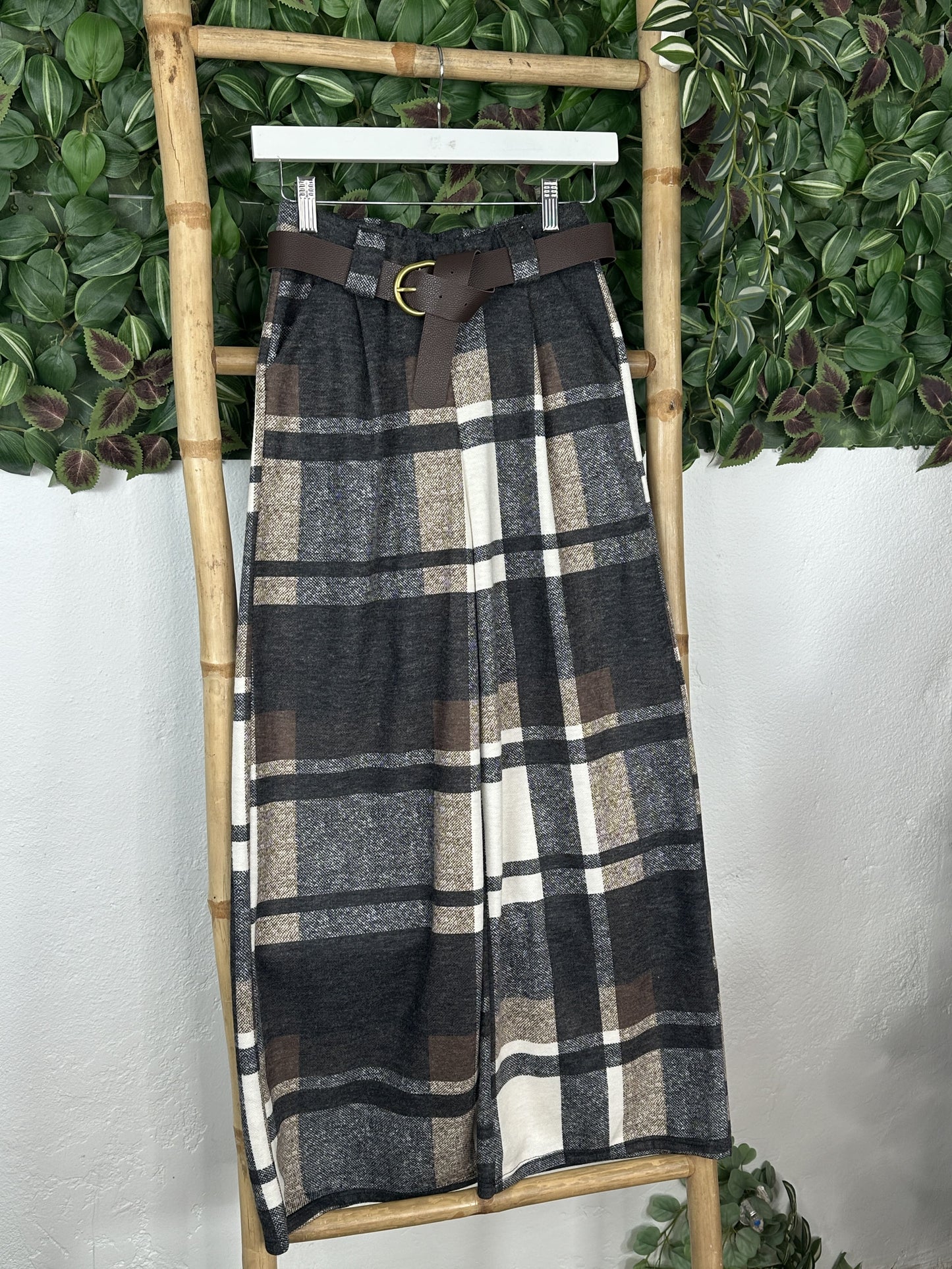 PANTALÓN CUADROS FRANELA