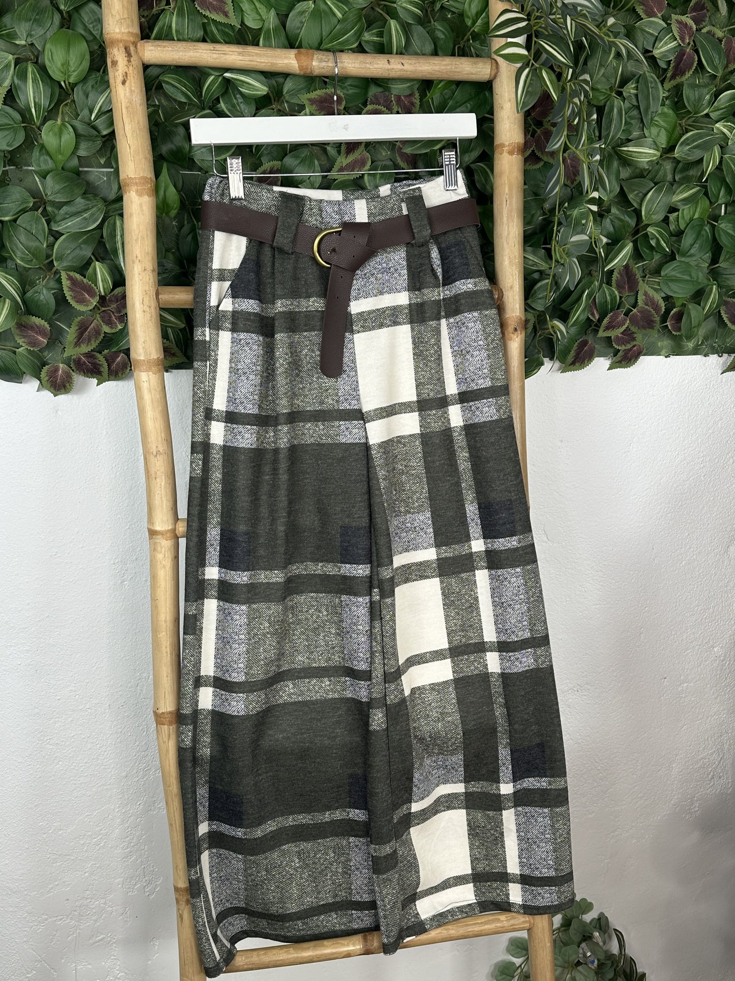 PANTALÓN CUADROS FRANELA