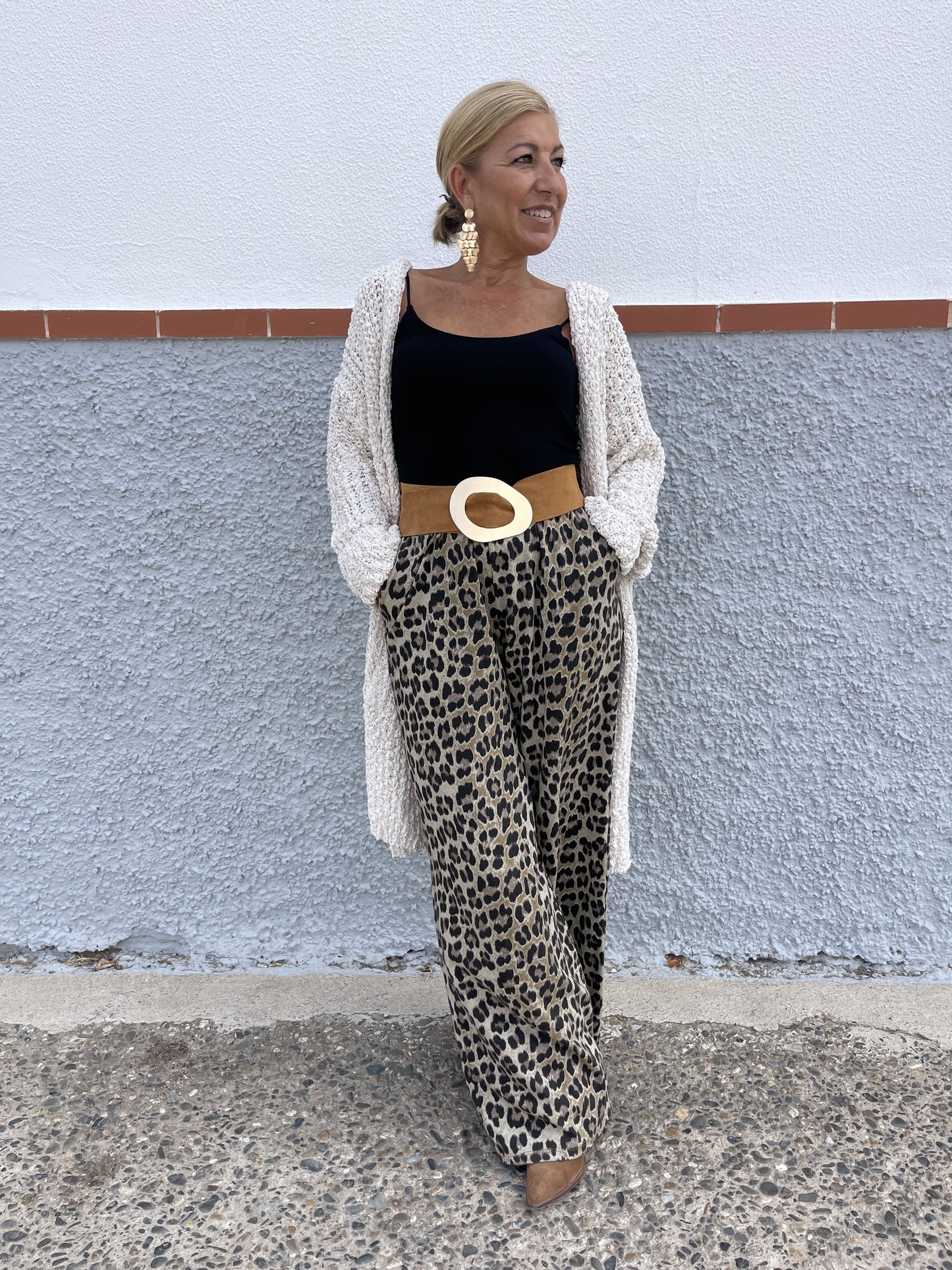 PANTALÓN LEOPARDO ALGODÓN