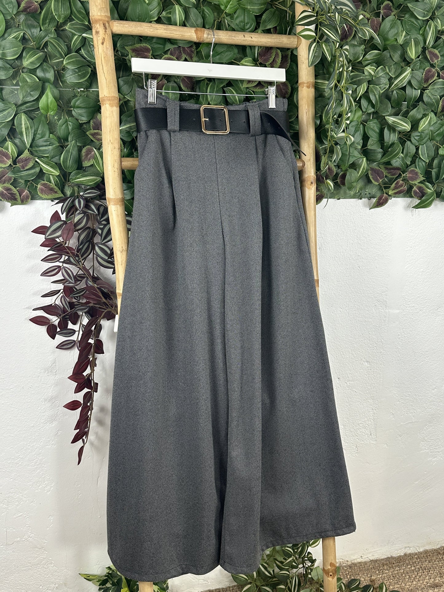 PANTALÓN PALAZZO ESPIGA