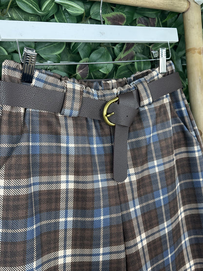 PANTALÓN SUAVE CUADROS