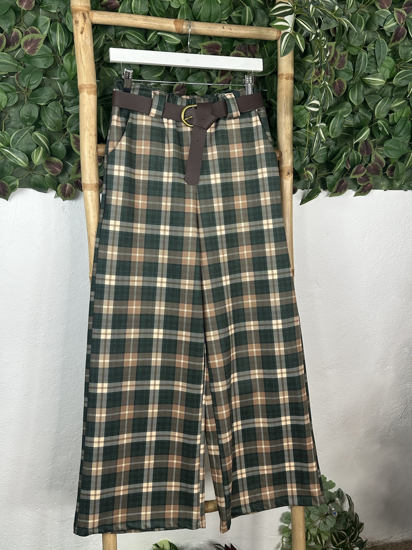 PANTALÓN SUAVE CUADROS