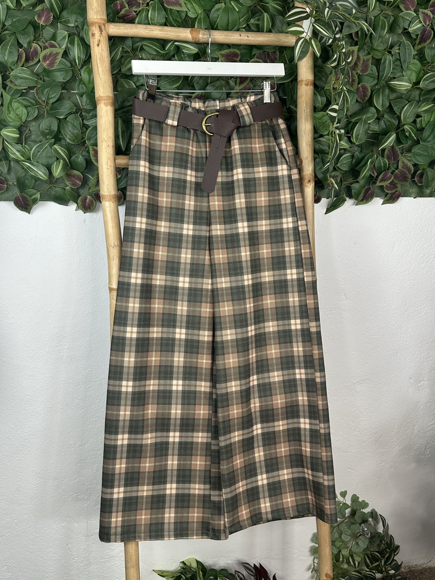 PANTALÓN SUAVE CUADROS