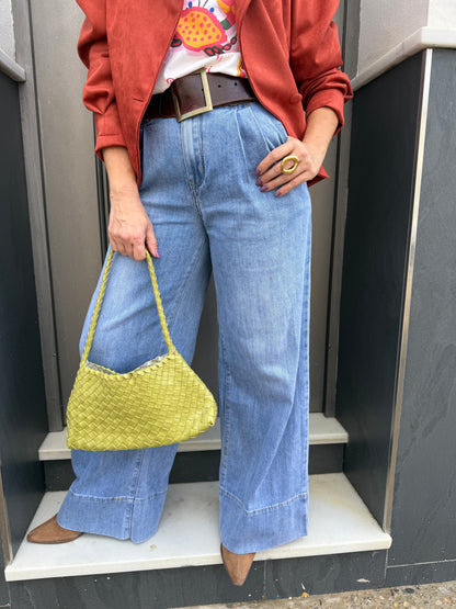 PANTALÓN VAQUERO PINZAS