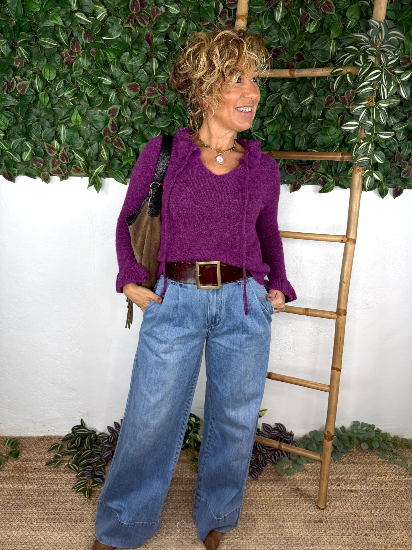 PANTALÓN VAQUERO PINZAS