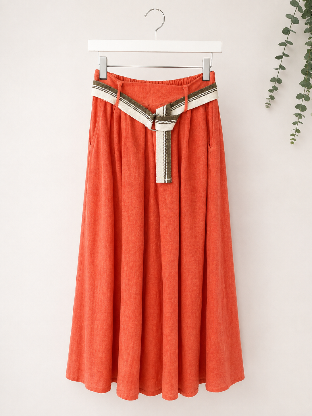 PANTALÓN ALGODÓN CINTURÓN